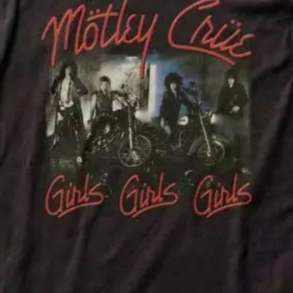 Motley Crue Girls Girls Girls Album Cover Shirt - Picture 2 of 2